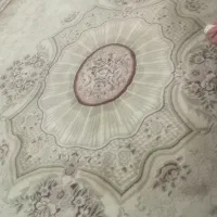 فرش رنگ کرمی