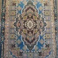 یک جفت فرش نگین مشهد