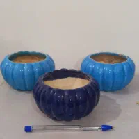 گلدان سفالی ۳عدد