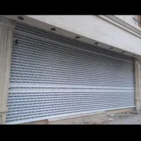 کرکره برقی ریموتی شیشه سکوریت فریم جک پارکینگی