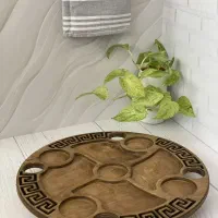 سینی چوبی مزه خوری