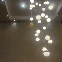 لوستر مدرن آبشاری مناسب رستوران،سالن و...