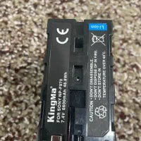 دوعدد باتری دوربین و نورپردازی kingma