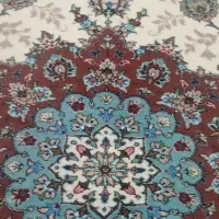 فرش ۹ متری دستبافت گل ابریشم|فرش|کاشان, مشکات|دیوار