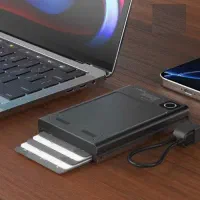 پاور بانک 5000 به همراه جا کارتی