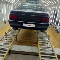پژو 405 خاکستری مدل 89 دوگانه کارخونه|خودرو سواری و وانت|شاهینشهر, شهرک گلدیس|دیوار