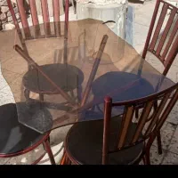 نهار خوری ۴نفره(وسایل آرایشگاه)