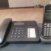 تلفن سیمی و بیسیم پاناسونیک اصلی کم کار درحد نو