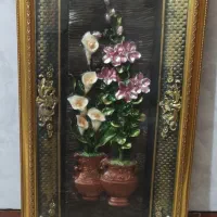 تابلو گل وگلدان -هندیجان|تابلو، نقاشی، عکس|هندیجان, |دیوار