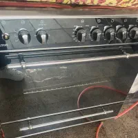 اجاق گاز فر دار آلتون جوجه گردان در حد نو