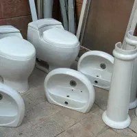 توالت فرنگی و روشویی