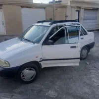 پراید مدل ۸۸ دوگانه کارخانه یک در از عقب رنگ