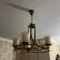 لوستر استیل طلایی ( کلاسیک )