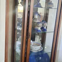 میز تلویزیون بوفه اینه شمعدان ۲عدد