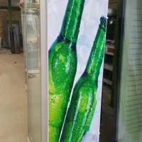 یخچال ایستاده ویترینی نوشیدنی// از مرکز