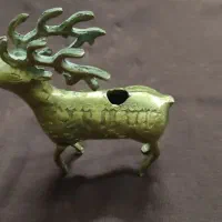 مجسمه گوزن مخصوص اتصال به قلیان