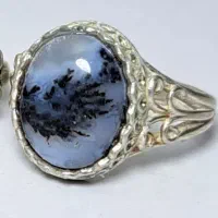 انگشتر نقره عقیق شجر|جواهرات|هشتگرد, فاز ۱ مهستان|دیوار