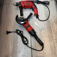 سنگ فرز و دریل نو آکبند زیر قیمت