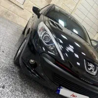 207 پاناروما مشکی|خودرو سواری و وانت|قزوین, |دیوار