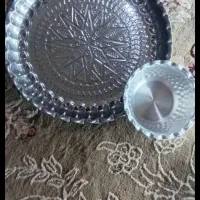 سینی پلو خوری وکاسه خورشت خوری ماست خوری طرح دار