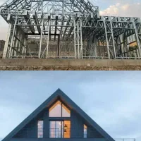 اجرای سازه LSF صفر تا صد و سبک سازی و اضافه بنا|خدمات پیشه و مهارت|رودسر, |دیوار