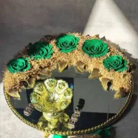 گیفت دست گل سینی حنا