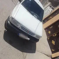 پراید مدل ۹۵ یه گلگیر رنگ معاوضه با پژو یا سمند