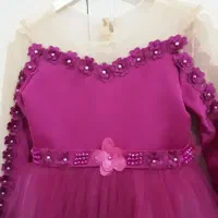 پیرهن پرنسسی خوش رنگ همراه ژپون