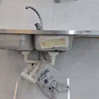 سینک ظرفشویی|آب‌چکان و نظم‌دهنده ظروف|فردیس, شهرک ارم|دیوار