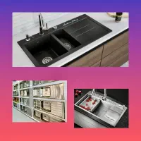 سینک گرانیتی استیل باکسی برند تورینو کد RC820