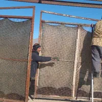 درب حیاطی باغ