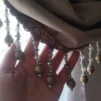 والان مخمل نسکافه ای|پرده، رانر، رومیزی|تهران, دردشت|دیوار