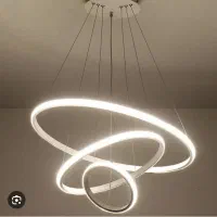 لوستر سه حلقه مدرن