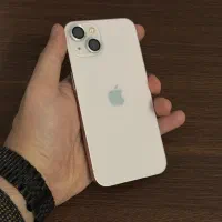 آیفون ۱۳ ۱۲۸ گیگ دوسیم سفید خیلی تمیز