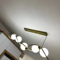 لوستر|لوستر و چراغ آویز|رشت, پل تالشان|دیوار