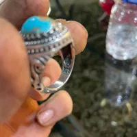 انگشتر فیروزه|زیورآلات و اکسسوری|همدان, |دیوار