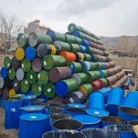 بشکه فلزی و پلاستیکی نو و کارکرده 220 لیتری|عمده‌فروشی|بومهن, |دیوار