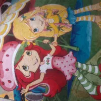 گلیم فرش دخترانه توت فرنگی|گلیم، جاجیم، گبه|شهرکرد, |دیوار