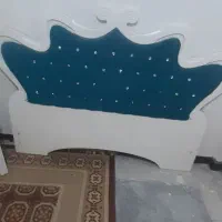 تخت خواب دونفره چوبی