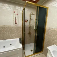 کابین دوش شیشه ای حمام