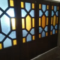 در عتیقه ی چوبی روکش گردو|مصالح و تجهیزات ساختمان|تویسرکان, |دیوار