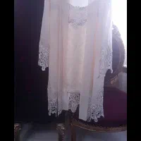 مانتو مجلسی جلوباز همراه بلوز زیرین