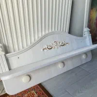 دراور با آینه و یک عدد شلف برند ساحل چوب مدل لیدی|تخت و سرویس خواب|ساری, |دیوار