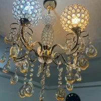 لوستر طلایی رنگ ثابت