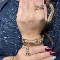 گردنبند اماراتی نقره النگوفیوژن نقره|بدلیجات|شیراز, هفت تنان|دیوار