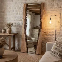 آینه روستیک  دفرمه حراج