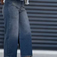 شلوار واید و بگ فول جین اصل فقط850