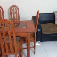 سرویس ۶نفره مبل ومیز نهاری بصورت کامل در حد نو|مبلمان خانگی و میز عسلی|شیراز, فرهنگ شهر|دیوار