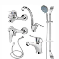 ست کامل شیرالات اهرمی|مصالح و تجهیزات ساختمان|پاکدشت, پاکدشت (مامازند)|دیوار