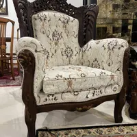 مبلمان استیل چوب گردو کار دست